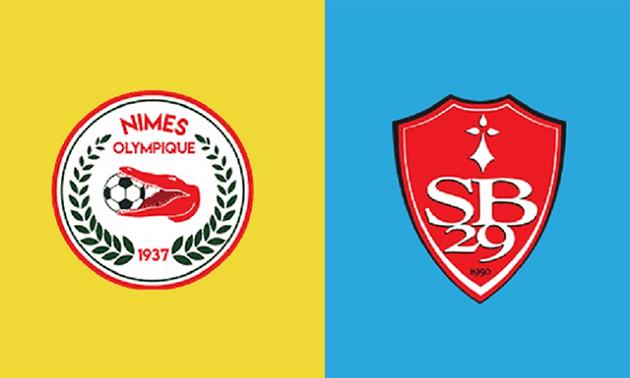 Soi kèo nhà cái tỉ số Nimes vs Brest, 23/8/2020 - VĐQG Pháp [Ligue 1]