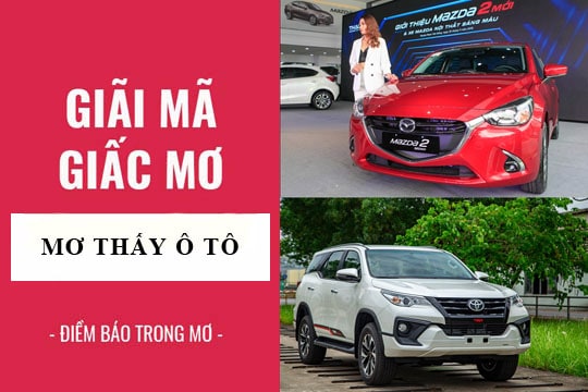 Nằm mơ thấy ô tô đánh con gì và điềm báo gì?