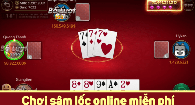 Chạy bài như thế nào để dễ thắng trong sâm lốc Chay bai nhu the nao de de thang trong sam loc