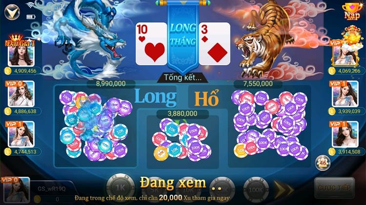 Giải đáp sức hấp dẫn của tựa game Rồng Hổ hot hit